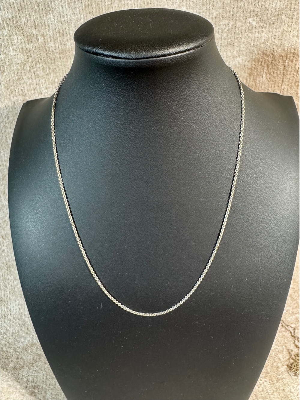 Sterling 18” Silver N/C 925 Chain Lobster Claw Clasp 3g Dainty